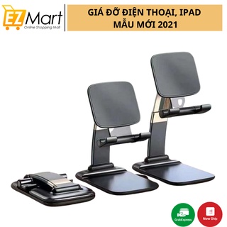 Giá Đỡ Điện Thoại, IPAD Đa Năng Mẫu Mới 2021 Có Khung Gấp Gọn, Góc Xoay Linh Hoạt