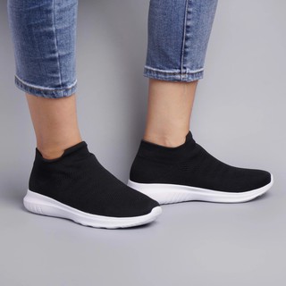 GIÀY THỂ THAO CỔ LỬNG URBAN NỮ - ĐEN