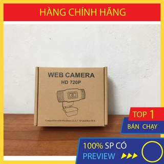 Webcam 720p camera hỗ trợ học online