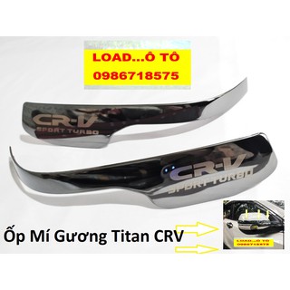 MÍ GƯƠNG Xe Honda CRV 2022-2018 Hàng Inox KHÔNG GỈ – TURBO SPORT