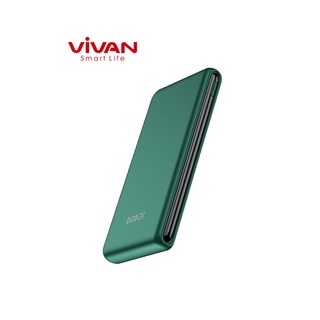 Pin Sạc Dự Phòng 10.000mAh VIVAN RT180 1 Output USB &amp; 2 Input Micro/Type-C - Kích Thước Siêu Mỏng Nhẹ