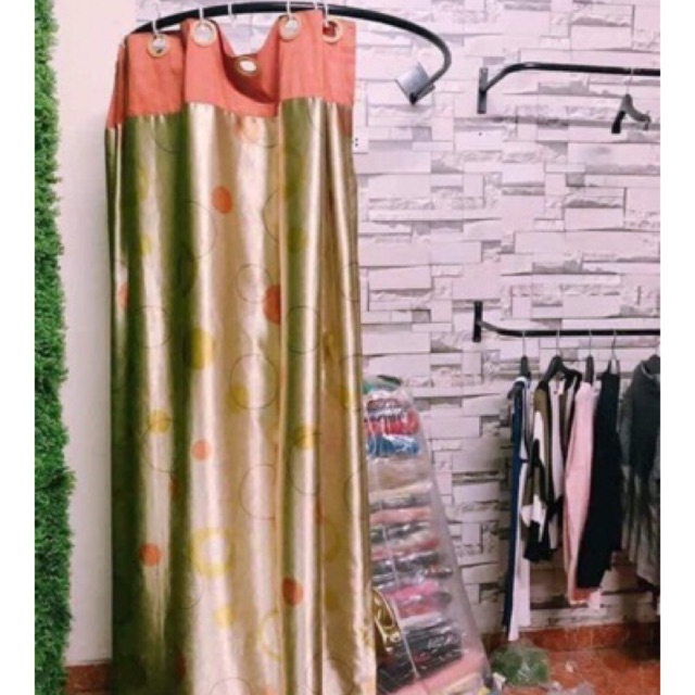 combo khung + rèm thử đồ
