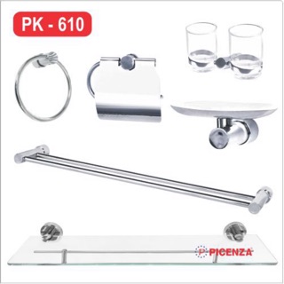 Bộ phụ kiện phòng tắm Picenza PK-610