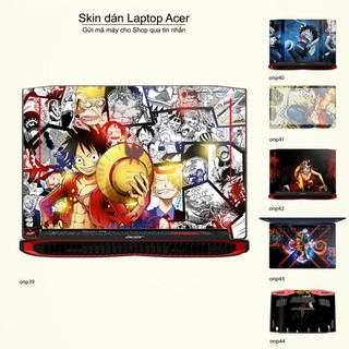 Skin dán Laptop Acer in hình One Piece nhiều mẫu 24 (inbox mã máy cho Shop)