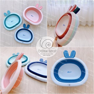 Chậu gấp gọn hình tai thỏ cho bé