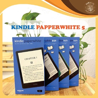 NEW 100% | Máy đọc sách Kindle Paperwhite Gen 5 (11th) Kindle PPW5 màn hình 6.8inch 300PPI, có đèn vàng warmlight