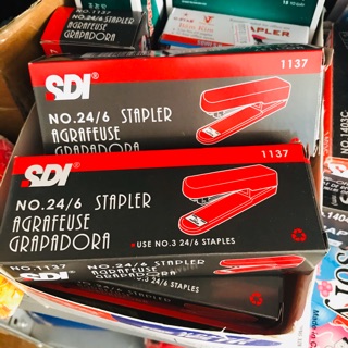 Máy bấm ghim và ghim bấm số 3 SDI - Stapler