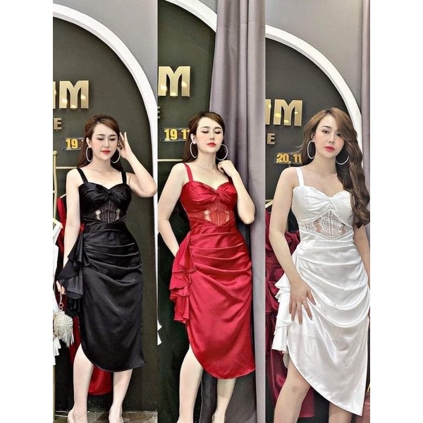 Đầm body lụa thiết kế cao cấp
