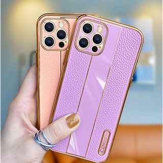 Ốp Lưng Bọc Da Sần Cho Điện Thoại Iphone 13 Pro Max 12 Pro Max 11 Pro Max