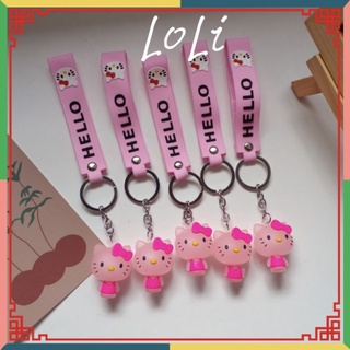 Móc Khóa Hình Hello Kitty Màu Hồng Dễ Thương - Loli.phukienthoitrang