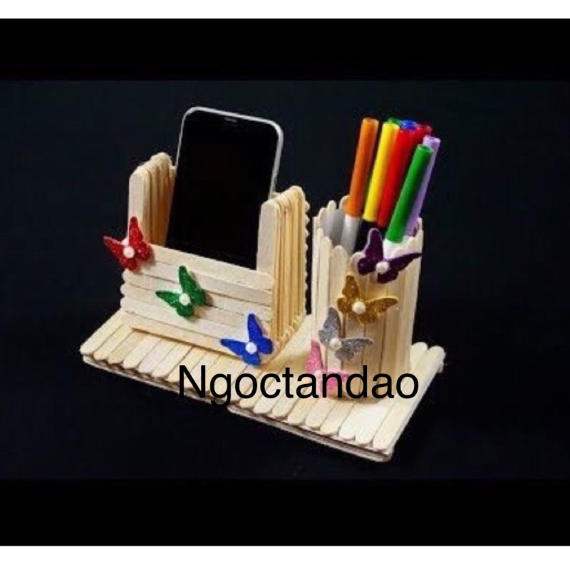 Ống bút handmade, steam