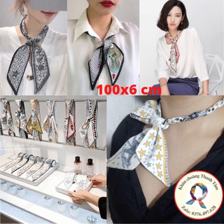 [LOẠI ĐẸP] Khăn Lụa Turban Họa Tiết Bài Tarot Quấn Túi - Quấn Tóc - Quàng Cổ