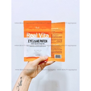 Mặt nạ giãm thâm mắt Pretti Real Vita Eyezone - 30 miếng /1gói
