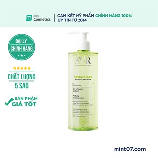 Nước Tẩy Trang Làm Sạch, Giúp Loại Bỏ Dầu Cho Da SVR Sebiaclear 400ml