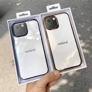 ⚡️PHONE 13⚡️ Ốp lưng Mutural lưng trong cứng viền màu bất tử không ố màu cho iPhone 13/ 13 Pro/ 13 Pro Max