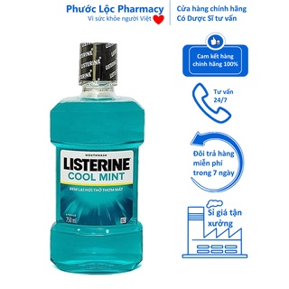 Nước súc miệng Listerine 750ml / Listerin coolmint 750ml