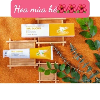 KEM ĐÁNH RĂNG DƯỢC LIỆU THÁI DƯƠNG - TUÝP 150Gr  hàng chính hãng flash sale ngăn ngừa các bệnh về răng miệng