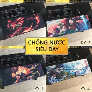 [CHỐNG NƯỚC] Miếng lót chuột, bàn di chuột anime Kimetsu No Yaiba - Diệt Quỷ Cứu Nhân - Demon Slayer