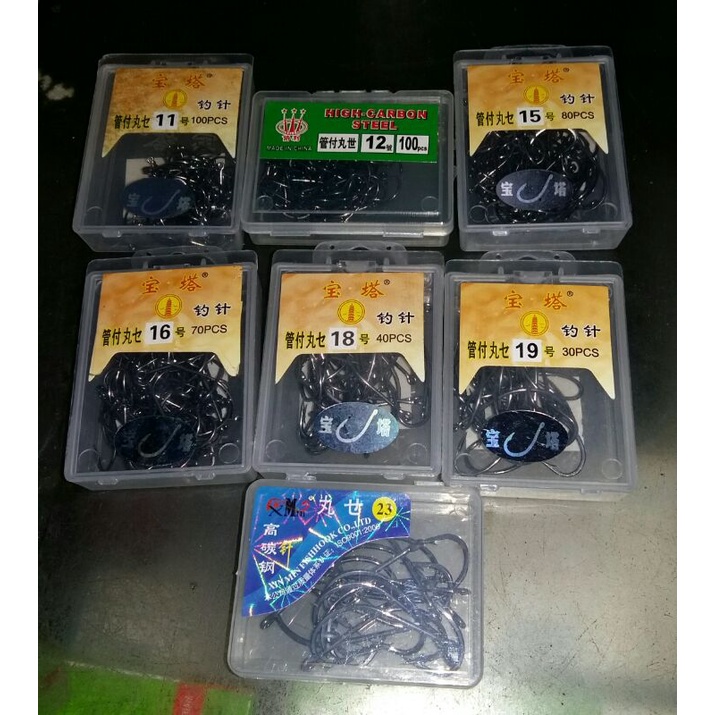 Lưỡi câu cá đủ size