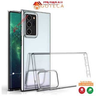Ốp lưng Samsung Note 20 / Note20 Ultra -Dẻo- Trong suốt- Loại dày lâu ố vàng