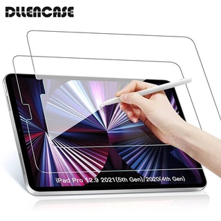 Set 2 kính cường lực bảo vệ màn hình máy tính bảng DLLENCASE A078 thích hợp cho iPad Pro 12.9 2021