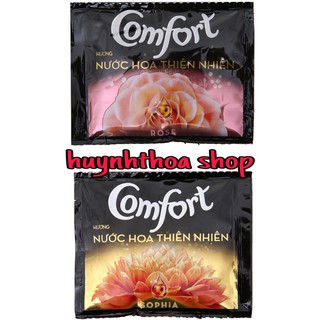 Nước xả vải Comfort Đậm đặc Nước hoa Rose / Sophia 20ml x 10 gói