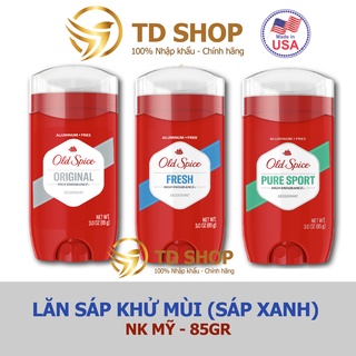 Lăn Sáp Khử Mùi Old Spice Mỹ PureSport I Bearglove I Wolfthorn I Timber I Fiji - TD Shop