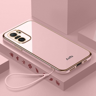 Ốp Điện Thoại Hình Vuông Mạ Màu Trơn Cho xiaomi 9T 9T PRO 10T PRO 10T POCO F3 k40 note7 7pro note8 8pro note8T