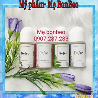 Lăn khử mùi Refre Natural chiết xuất từ thiên nhiên 40ml