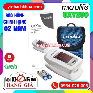 MÁY ĐO NỒNG ĐỘ OXY TRONG MÁU MICROLIFE OXY200 HÀNG CHÍNH HÃNG - BẢO HÀNH 02 NĂM