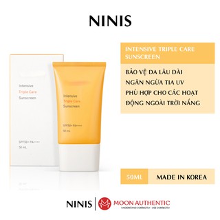 Kem Chống Nắng SPF 50+ PA+++ 50ml Mẫu mới 2019