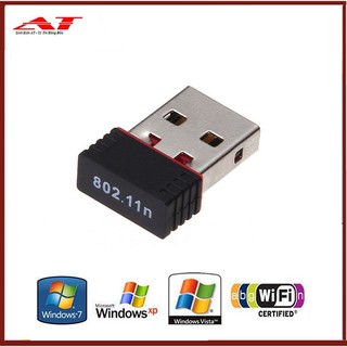 USB THU WIFI CHO MÁY TÍNH 802.11 KHÔNG ANTEN