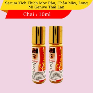Serum Kích Thích Mọc Râu, Chân Mày, Lông Mi Genive Thái Lan - 10ml