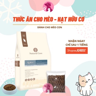 [1kg] Thức ăn cho mèo con  Hạt Hữu Cơ Bene Natural Core