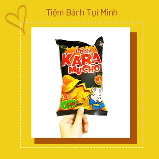 Bánh Snack khoai tây Karamucho vị cay Nhật bản 26g
