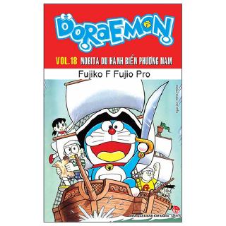 Sách - Doraemon Truyện Dài - Tập 18 - Nobita Du Hành Biển Phương Nam (Tái Bản 2019)