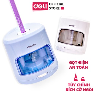 [Mã LIFEXANH03 giảm 10% đơn 500K] [Mã LIFEDELI3 giảm 50K đơn 99K] Gọt bút chì điện tự động Deli - 1 chiếc - 502