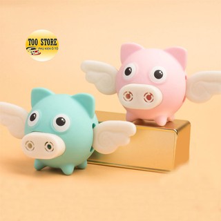Sáp Thơm Gắn Cửa Điều Hòa Cho Ô Tô Kẹp Cửa Điều Hòa Xe Hơi Hình Heo Xinh SH01 TOO-STORE