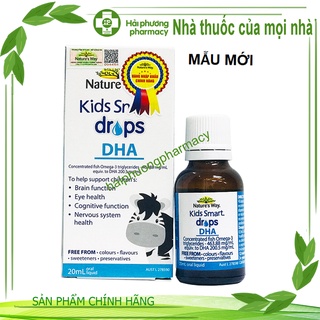 DHA Nature's Way Kids Smart Drops DHA Dạng Giọt Giúp Tăng IQ, Phát Triển Não Bộ Cho Bé 20ml