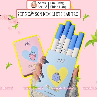 [Set 5 Cây] Son Kem Lì KTE Fluffy Matte Lip Glaze 5.0 - Sarah Beaute MP41