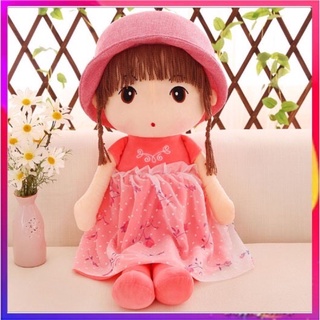 Búp bê váy hoa cao cấp 45cm và 60cm nhồi bông bé thích mê