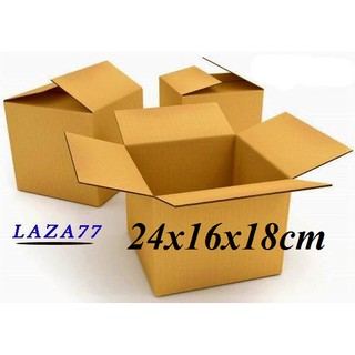 Thùng Carton 24x16x18cm combo 20 Hộp carton giá rẻ