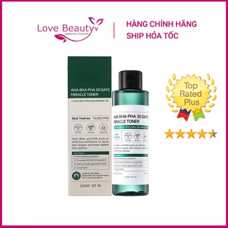 Nước hoa hồng Toner Some by Mi AHA BHA PHA 30 DAYS