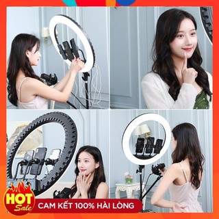 ĐÈN LIVESTREAM 36, 45, 54cm ⚡️CHÂN CAO CẤP⚡️ Hỗ trợ CHỤP HÌNH - MAKE UP- LIVE STREAM BÁN HÀNG - XĂM, NALI  BH 6T