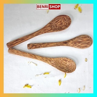 Muỗng nĩa gỗ dừa tự nhiên Bến Tre BENRI SHOP D-MUONG, D-NIA