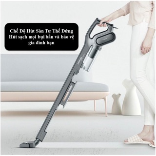 Máy hút bụi Gia Đình cầm tay thông minh Lọc Bụi Diệt Khuẩn HEPA Cao Cấp xiao mi DEERMA dx700