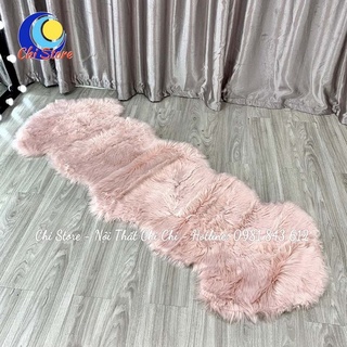 Thảm Lông Chụp Hình, Thảm Lông Trải Sàn Phòng Khách Cách Điệu Lông Dài, Dày Dặn Và Không Rụng Lông