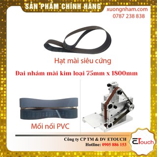 Giấy nhám vòng 75mmx1800mm, đai nhám vòng, giáp dây mài kim loại 75mm x 1800mm vải x632 Đài Loan