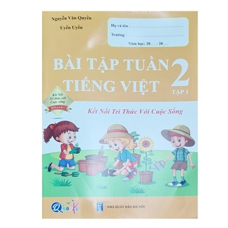 Sách - Bài tập tuần tiếng việt 2 tập 1 ( kết nối tri thức với cuộc sống )