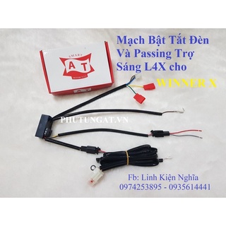 Mạch Passing Trợ Sáng L4X và Tắt Đèn Chính xe Winner X sử dụng trên công tắc passng Sh